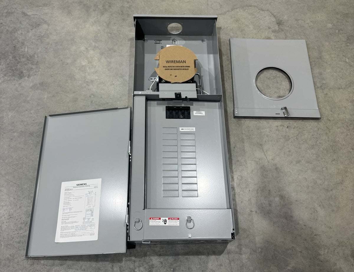 Siemens MC2040B1200JLC 200 Amp 20 Space 40 Circuit 5 Jaw Bypass Meter Center NEW