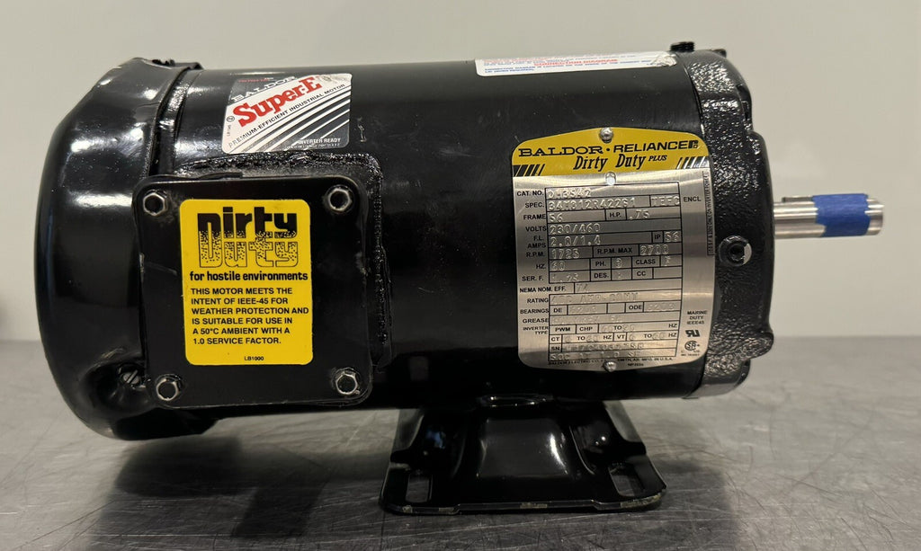 Baldor DM3542 Motor 3/4HP 230/460V Dirty Duty NEW! FREE SHIPPING!