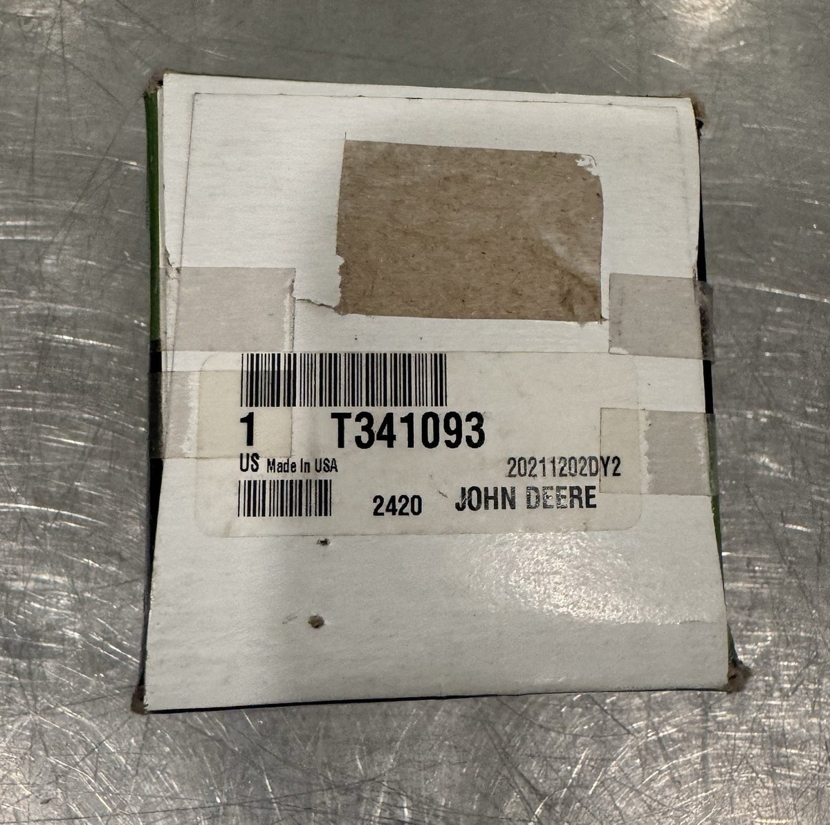 John Deere T341093 Filter Fitting Genuine NEW IN BOX! FREE SHIPPING!