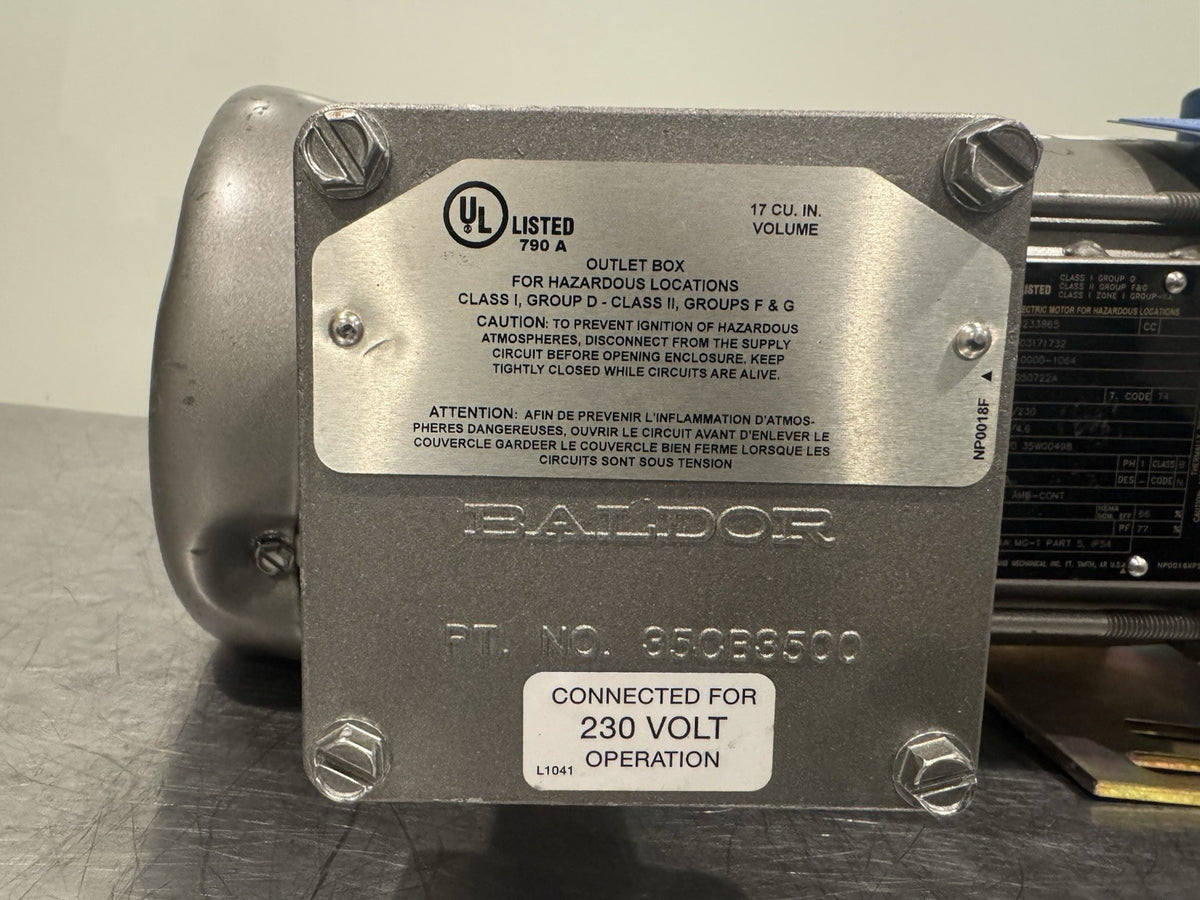 Scot Pump # 11 SF 1.25 x 1 Motorpump Baldor .75 HP 115/230V NEW! FREE SHIPPING!