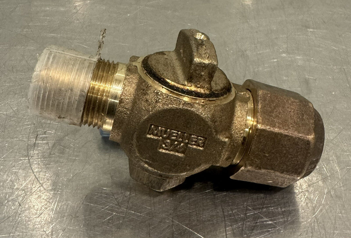 Mueller 3/4” Valve Brass Ball Valve Stop Shut Off NEW! FREE SHIPPING!
