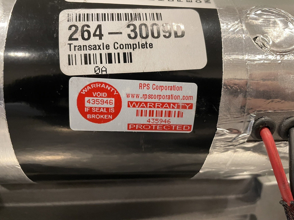 RPS 264-3009D Transaxle Complete Tomcat Factory Cat NEW! FREE SHIPPING!