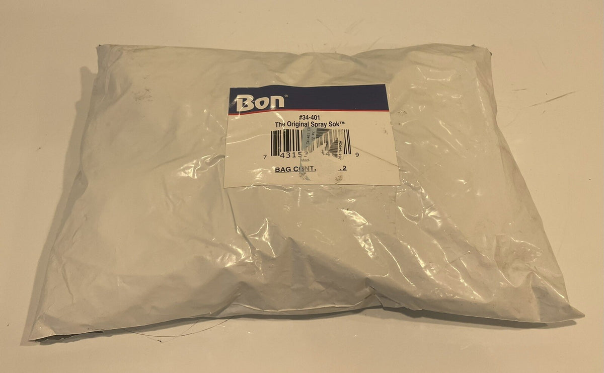 BON 34-401 Spray Sok Cotton 12 PACK NEW! FREE SHIPPING!