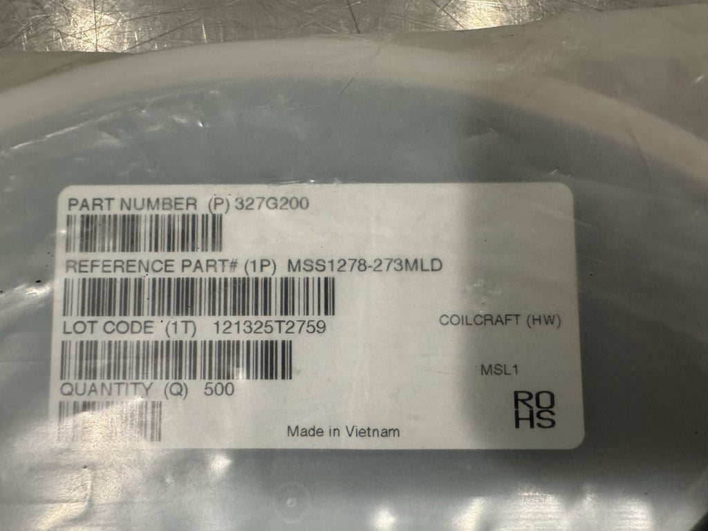 CoilCraft MSS1278-273MLD Power Inductors REEL OF 500 327G200 NEW! SHIPS FREE!