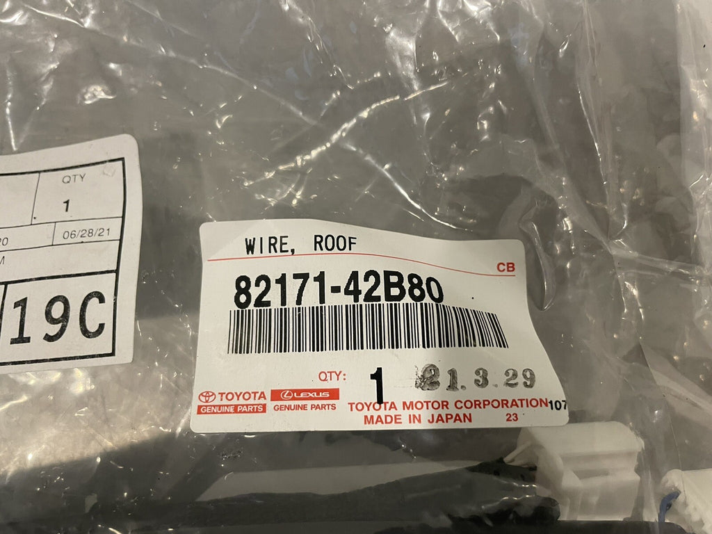 Toyota 82171-42B80 Roof Wire Genuine 2015-18 Rav4 NEW! FREE SHIPPING!