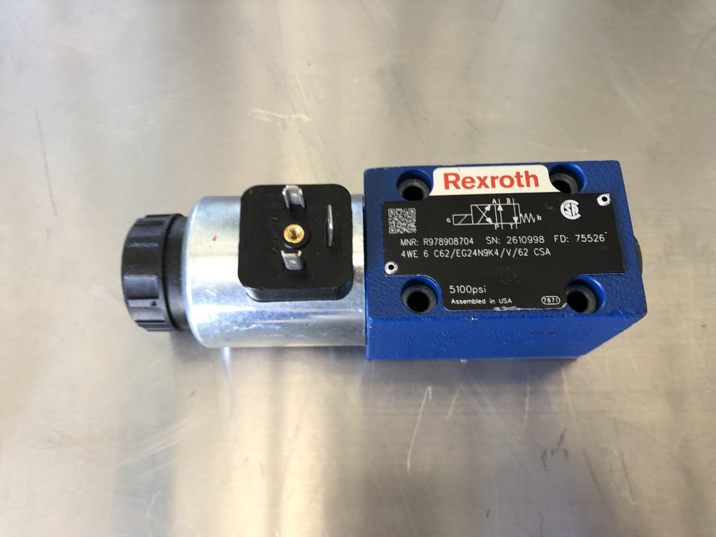 Rexroth R978908704 Hydraulic Directional Control Valve NEW! FREE SHIPPING!!!