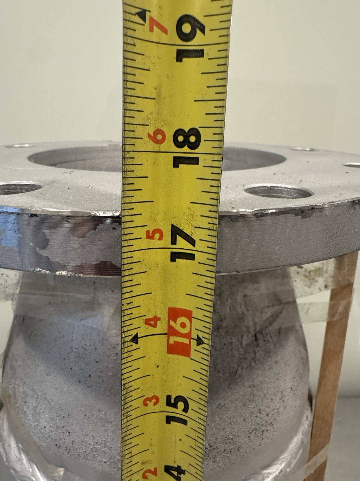 8" X 6" Reducer Flexible Braided Flanged 8 Hole Stainless Steel Braid 17” NEW!