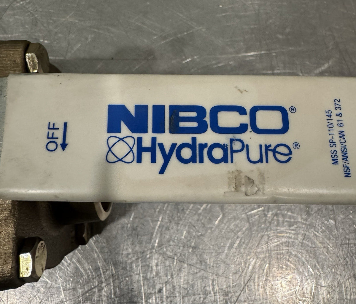 Nibco S595Y-LF 2" Ball Valve Silicone Bronze Full Port Solder NJ9302D NEW!