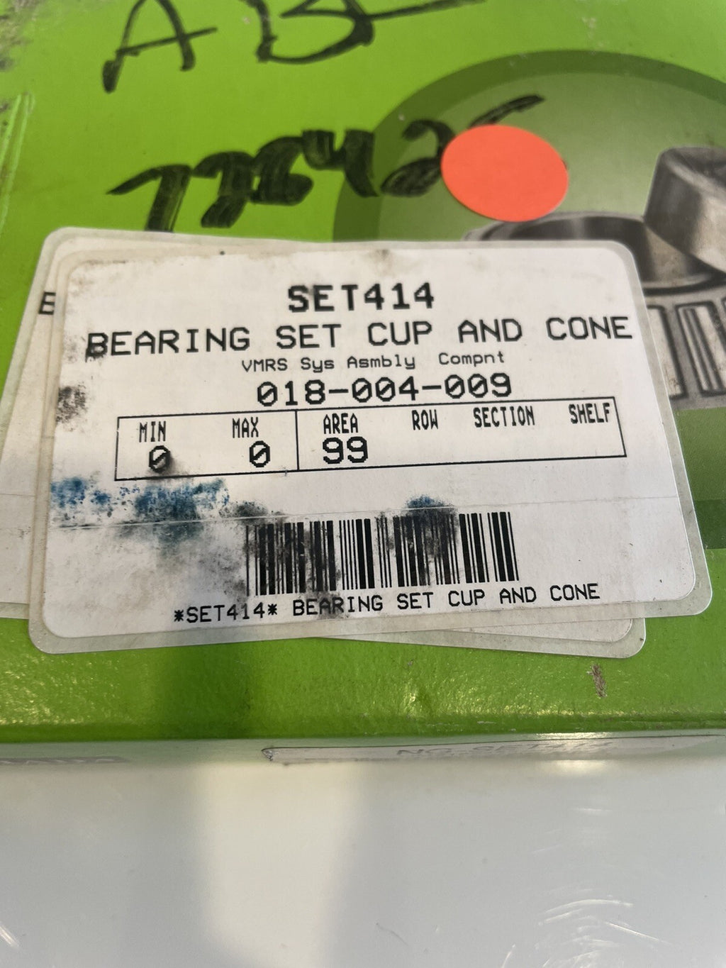 Armada NG-SET414 Wheel Bearing Set SET414 Cup & Cone NEW! FREE SHIPPING!