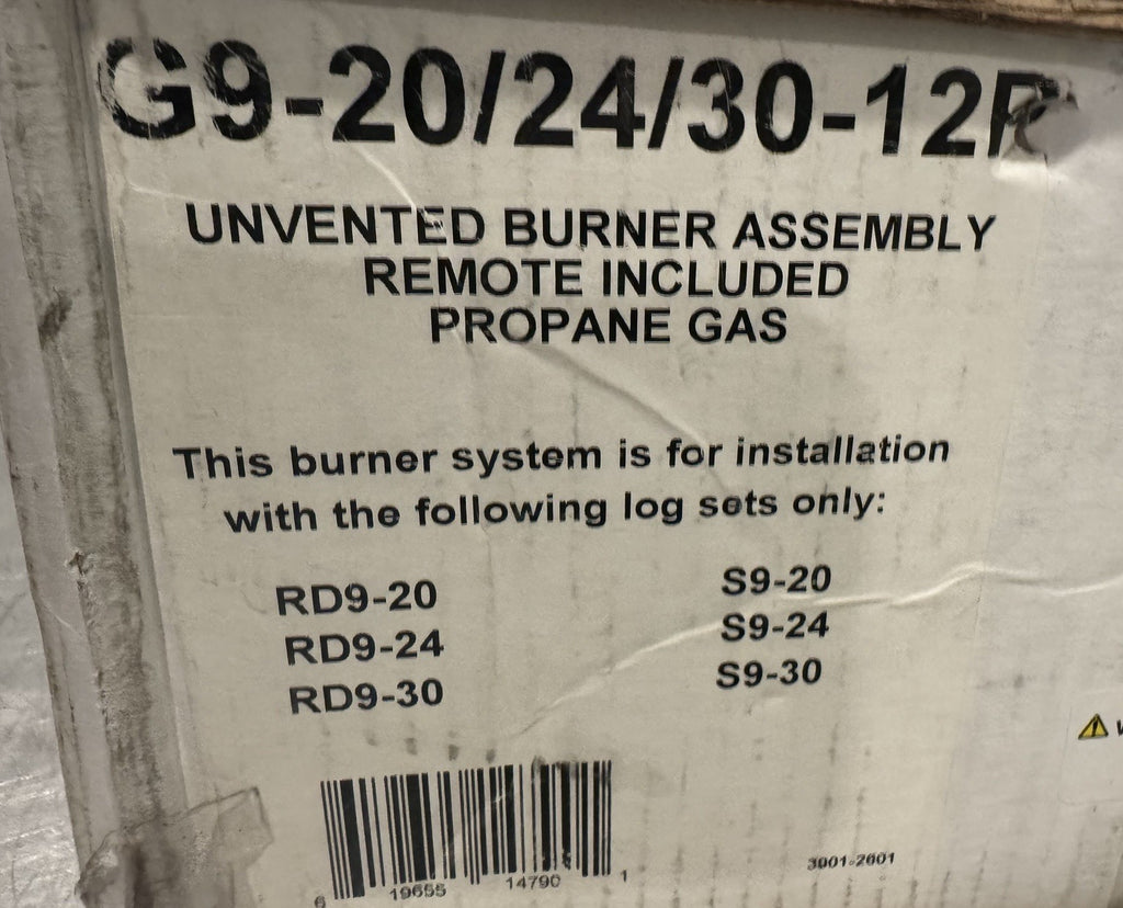 Real Frye G9-20/24/30-12P Vent Free Burner Propane W/ Remote NEW IN BOX!