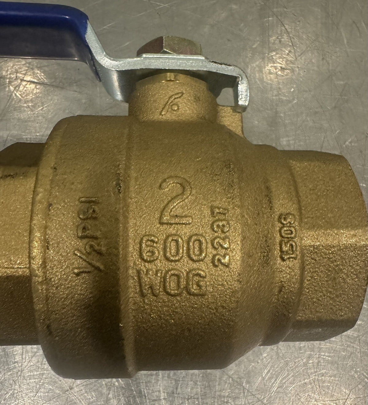 Lansdale 2” 600 WOG Brass Ball Valve BRS12SG NEW! FREE SHIPPING!