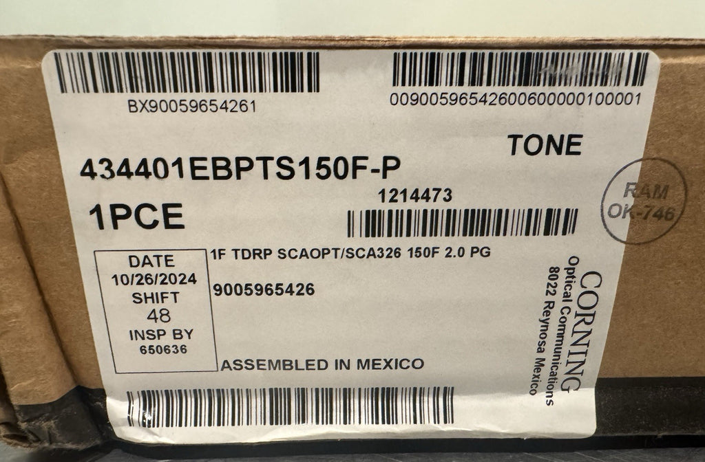 Corning 434401EBPTS150F-P OptiTap Drop Cable Assembly NEW IN BOX! FREE SHIPPING!