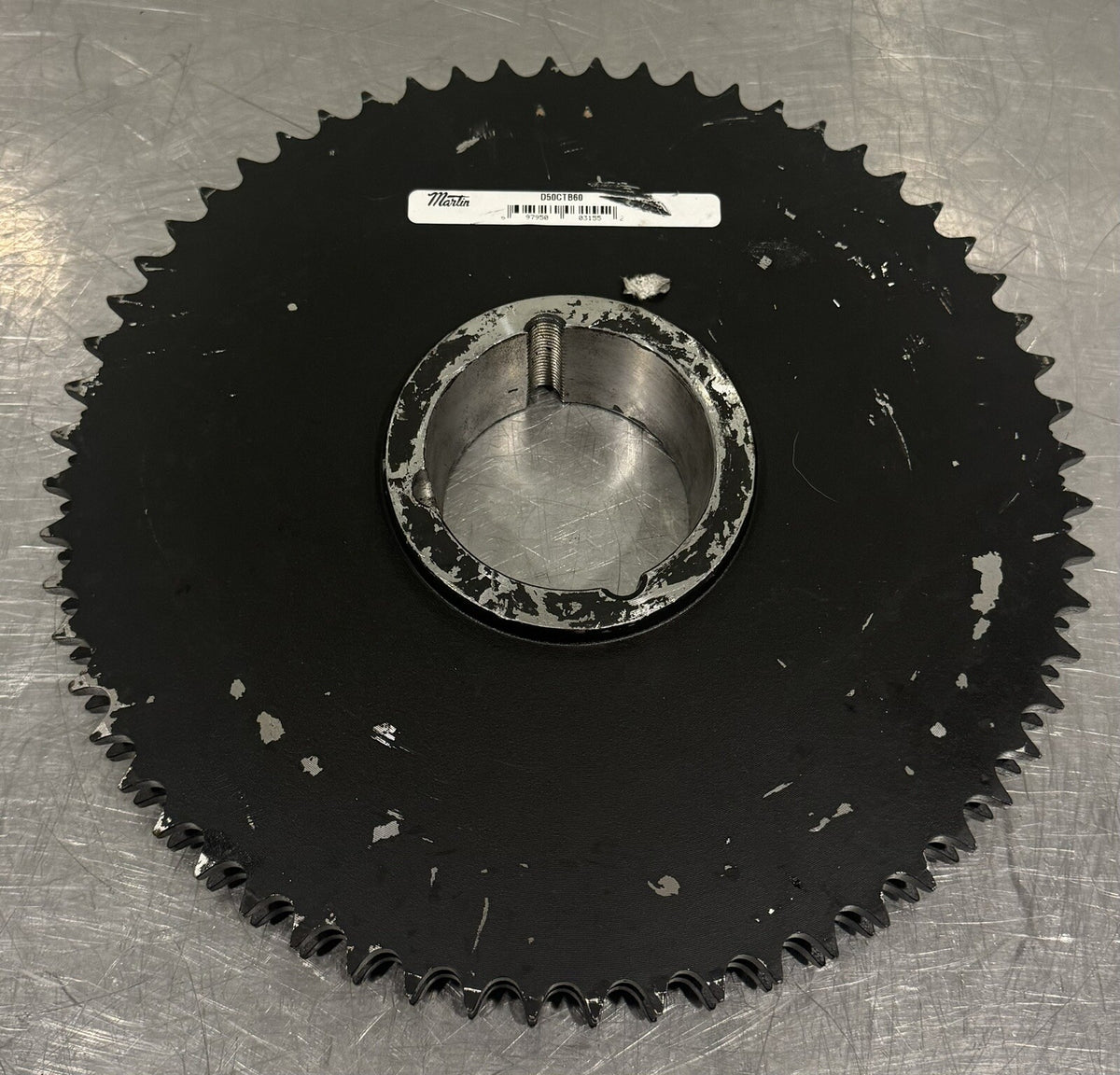 Martin D50CTB60 Sprocket Double Roller Chain Taper Bushed NEW W/TAGS! SHIPS FREE