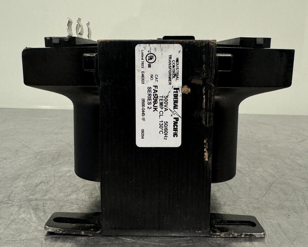 Federal Pacific FA500JK Transformer 500VA Series 2 50/60Hz NEW! FREE SHIPPING!