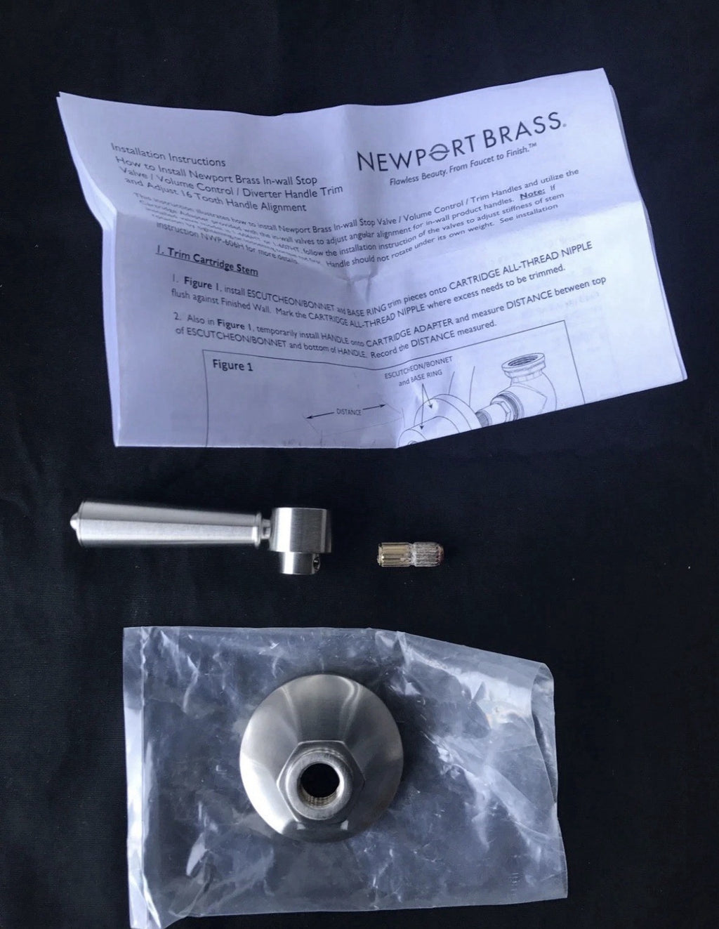 Newport Brass 3-245/15S Replacement Lever Handle Satin Nickel 1200 NEW IN BOX!