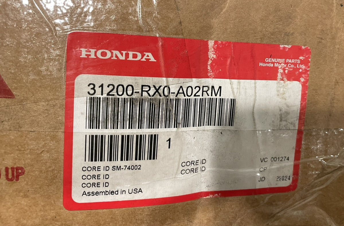 Honda 31200-RX0-A02RM Genuine Starter Motor ASSY NEW IN BOX! FREE SHIPPING!