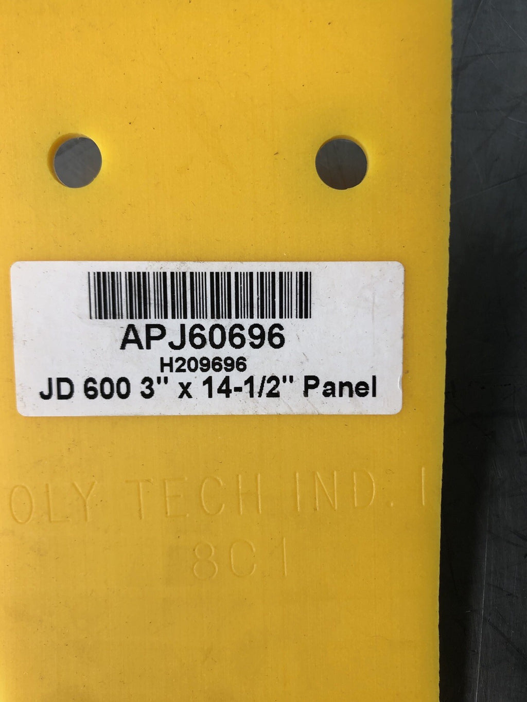 John Deere APJ60696 Flex Panel 3” X 14.5” 600 Series H209696 NEW! FREE SHIPPING!