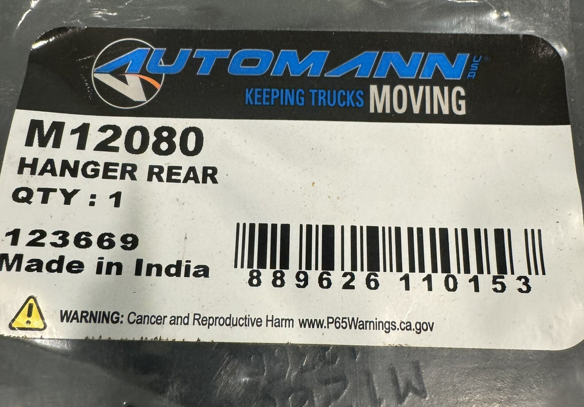 Automann M12080 Leaf Spring Hanger Transpro Rear NEW! FREE SHIPPING!