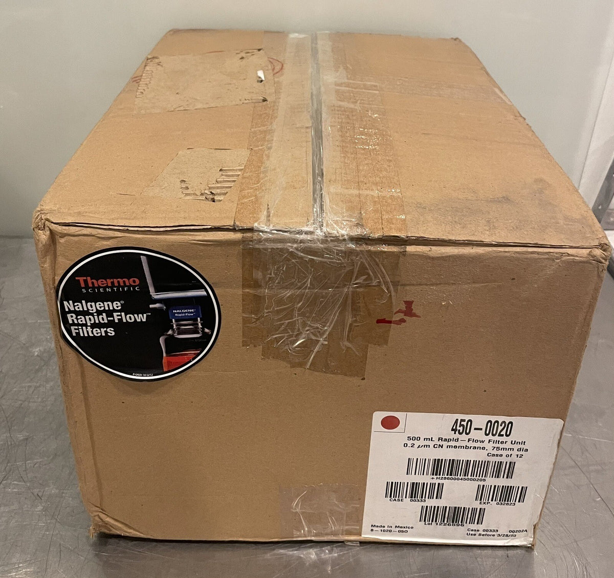 Thermo Scientific 450-0020 12 PACK Rapid Flow Disposable Filter Unit NEW IN BOX!