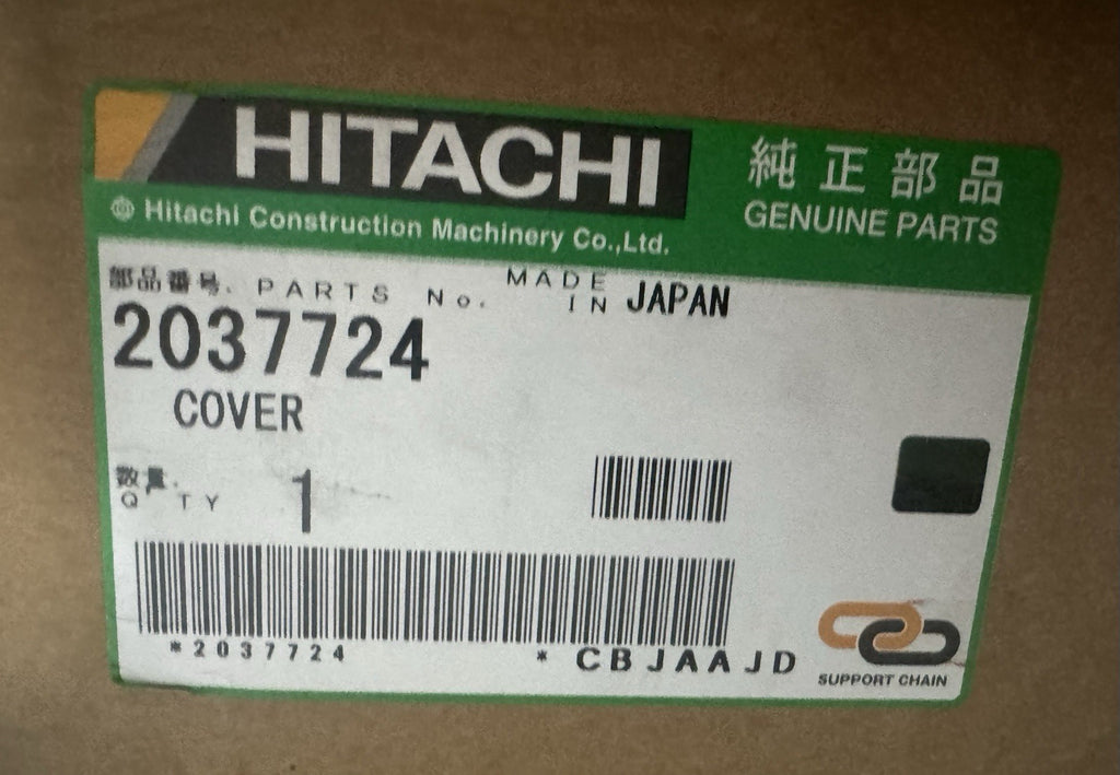 Hitachi 2037724 Cover Transmission Ring Excavator NEW! FREE SHIPPING!