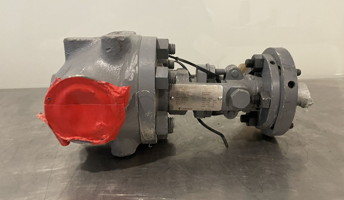 Cameron 1460SH8L Orbit Pneumatic Ball Valve 1-1/2” Steel Socket Weld NEW!