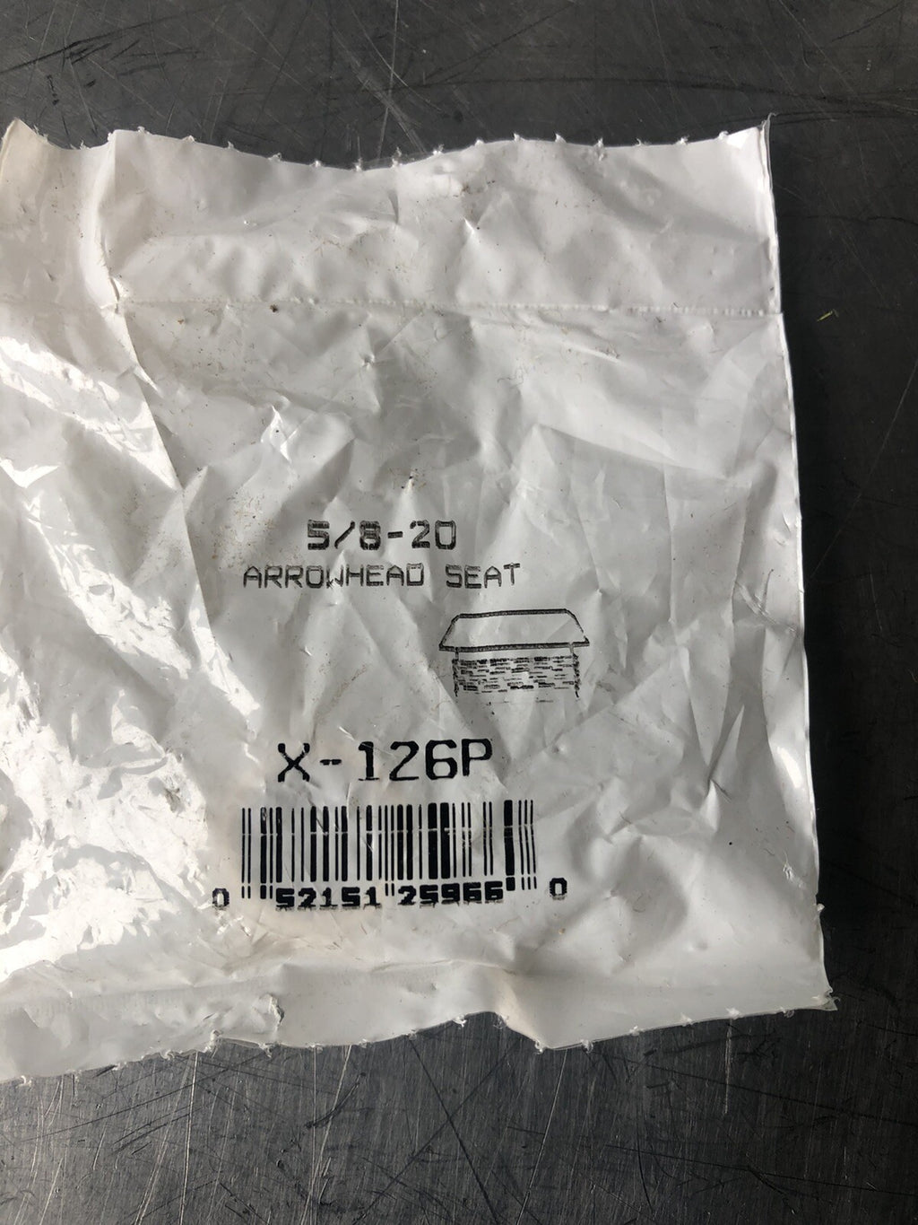 X-126P Larsen Supply Co. 5/8-20 Arrowhead Seat NEW! FREE SHIPPING!!