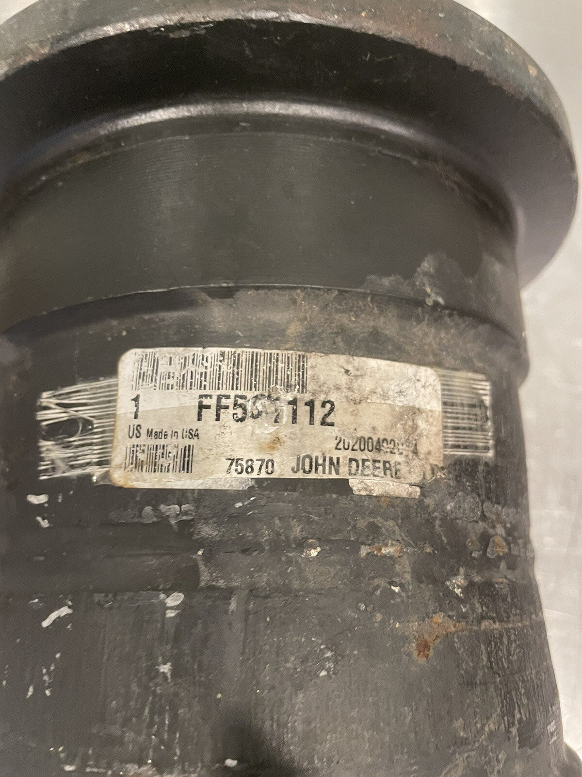 John Deere FF531112 Lower Roller AT444699 NEW! FREE SHIPPING!