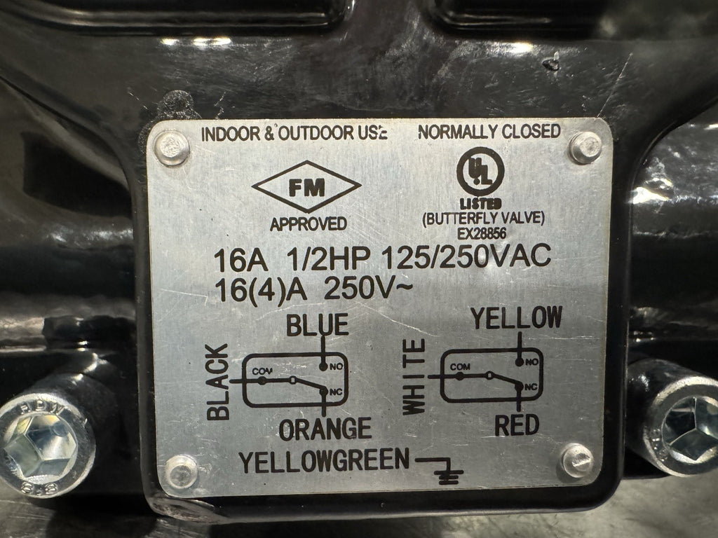 FNW FNW791CP 4 in. Ductile Iron Grooved Gear Operator Butterfly Valve Figure 791