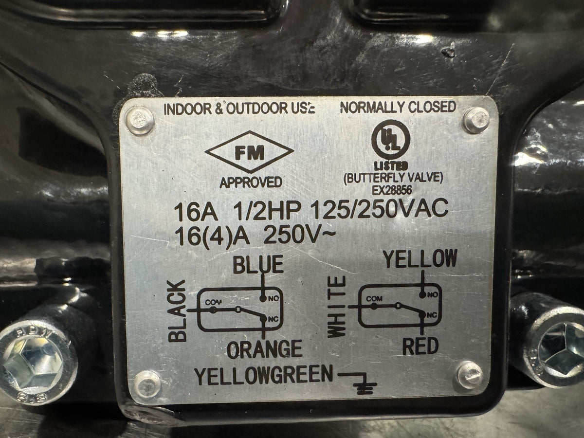FNW FNW791CP 4 in. Ductile Iron Grooved Gear Operator Butterfly Valve Figure 791