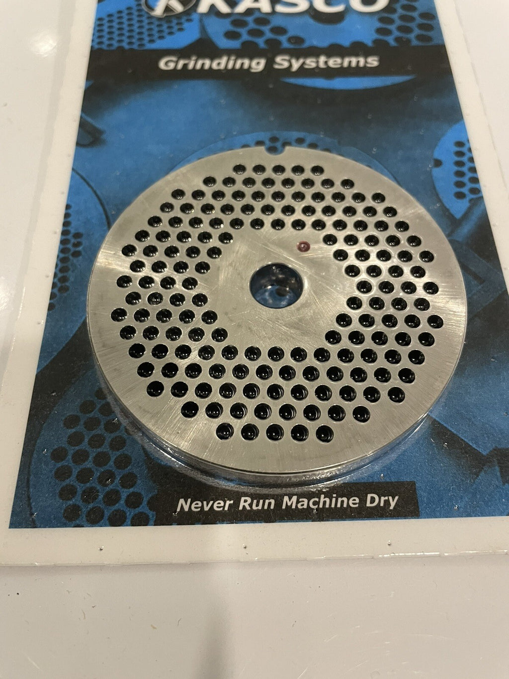 Kasco 22 0 1/8 3.5mm DC Meat Grinder Plate NEW! FREE SHIPPING!