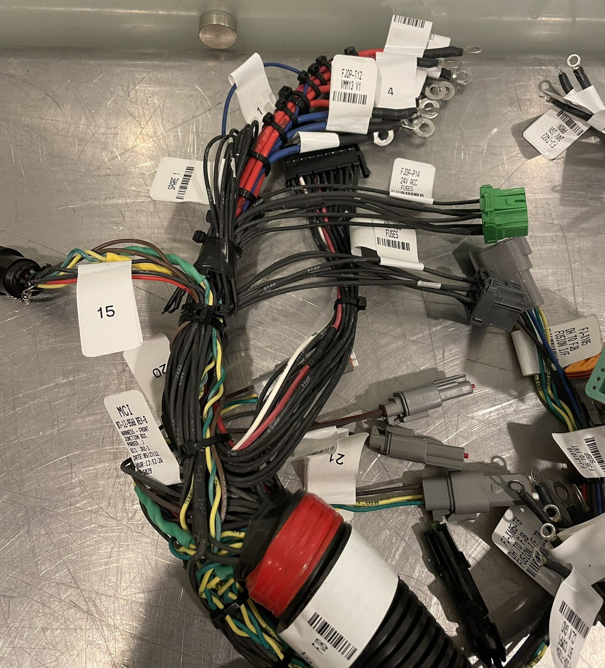MCI 07-12-9568 Wire Harness Front Junction Box JRZ-3 NEW! FREE SHIPPING!