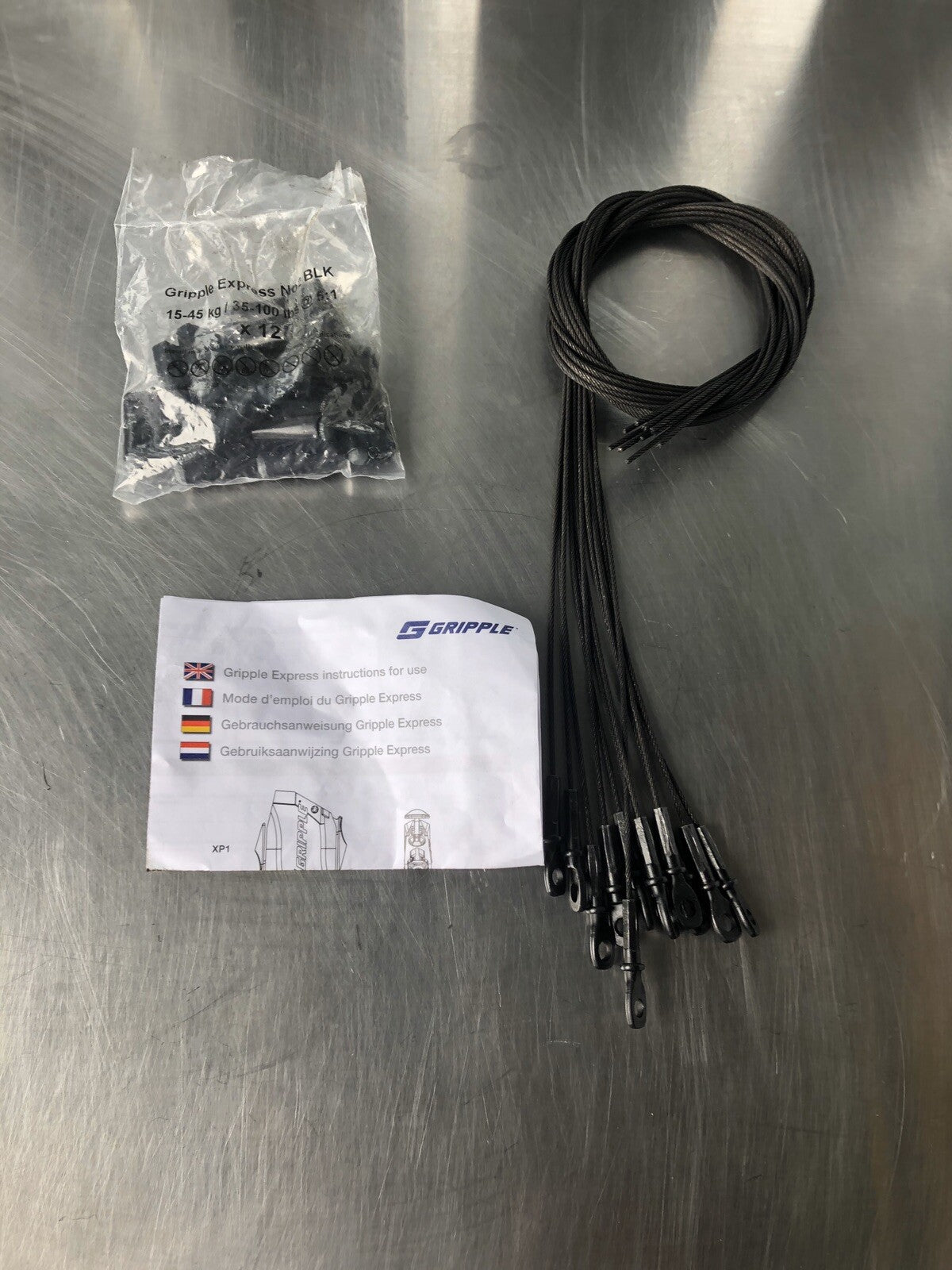 12PACK Gripple Express XP1 Wire Suspension Kit 35-100lb @ 5:1 NEW! FREE SHIPPING