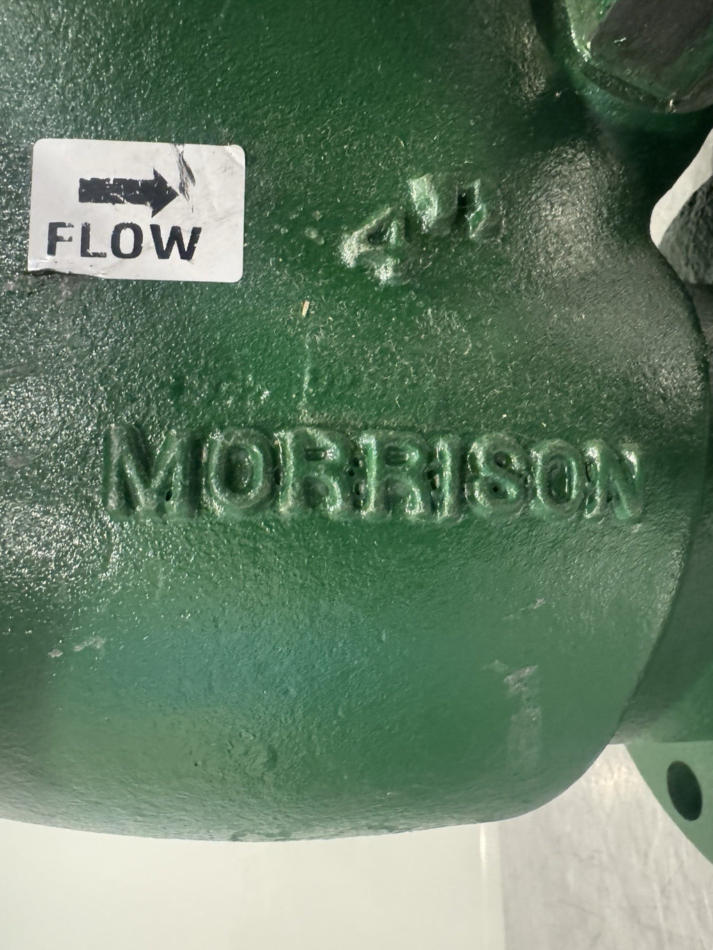 Morrison 346FDI 4” External Emergency Valve Flanged 346FDI0400 AV NEW SHIPS FREE