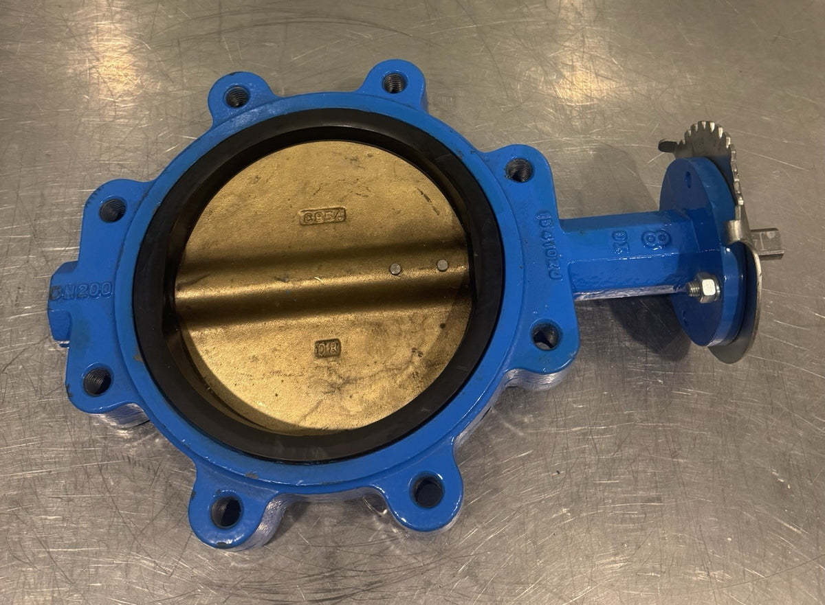 Watts Butterfly Valve 8" BF Series 316 Stem EPDM C954 Disc DI Body NEW!
