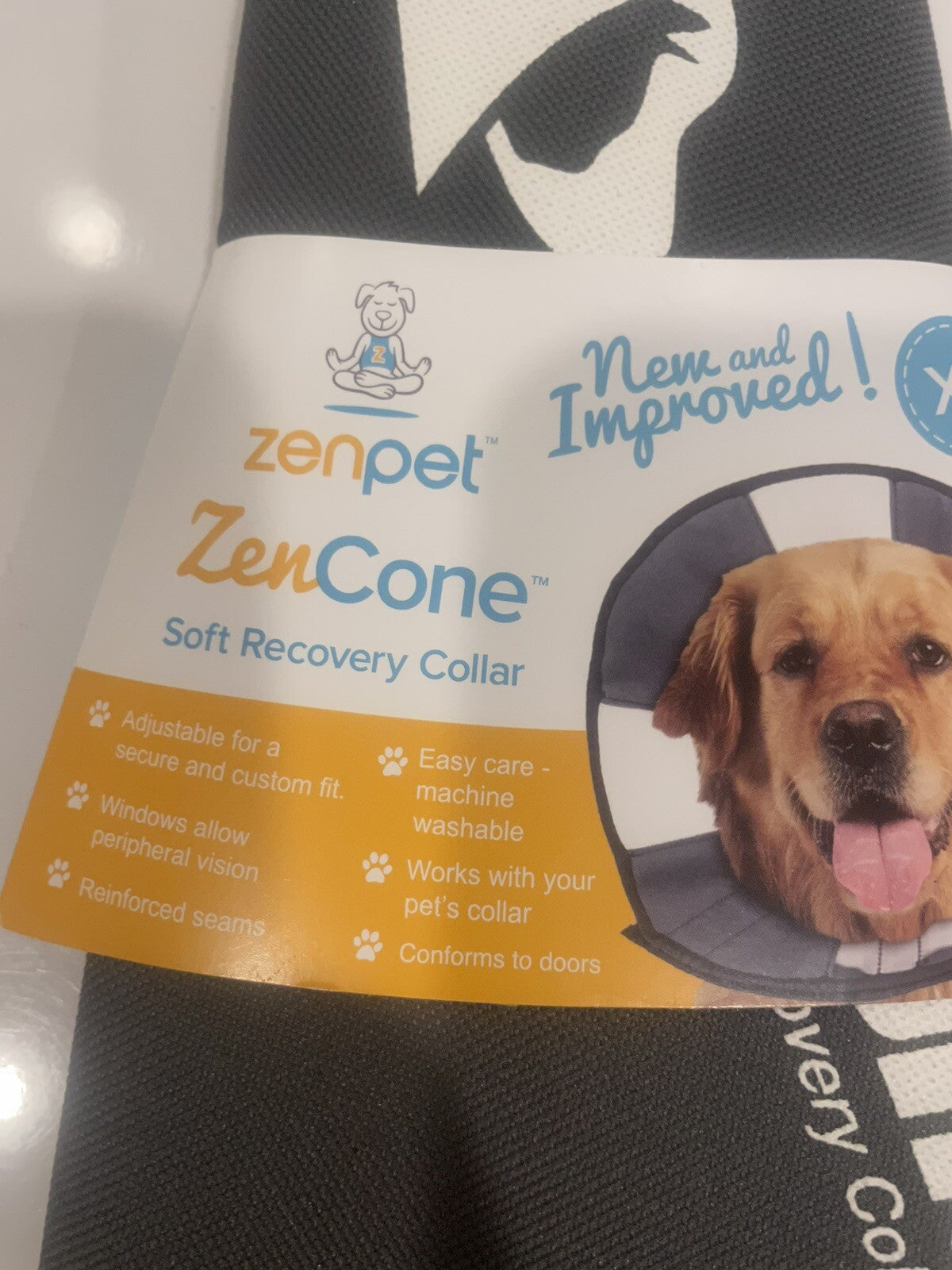 ZenPet Zencone XLarge Soft Recovery Collar 18-23” XL NEW! FREE SHIPPING!