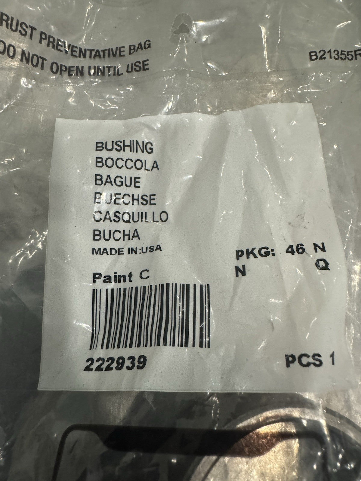 CNH 222939 Bushing Genuine New Holland Case NEW! FREE SHIPPING!