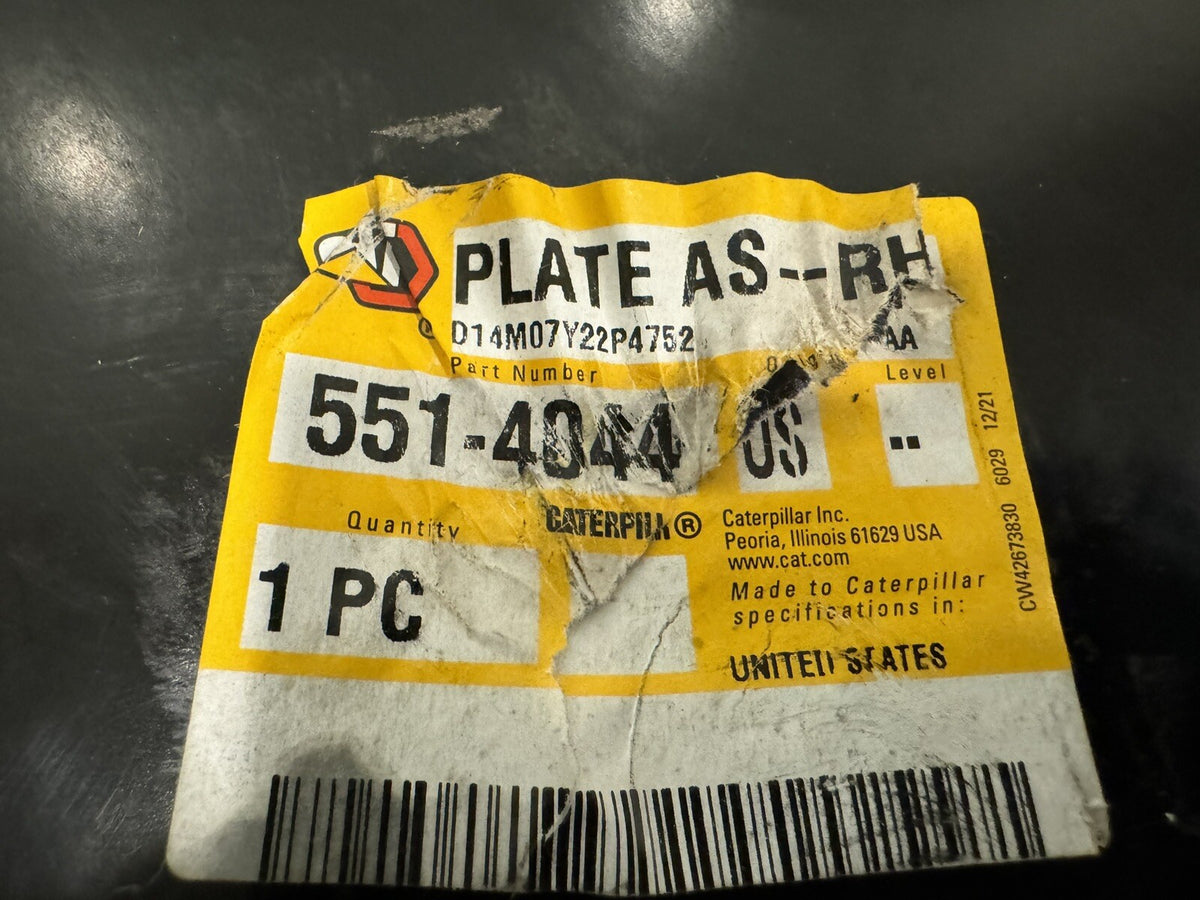Caterpillar 551-4044 CAT Plate ASSY NEW! FREE SHIPPING!