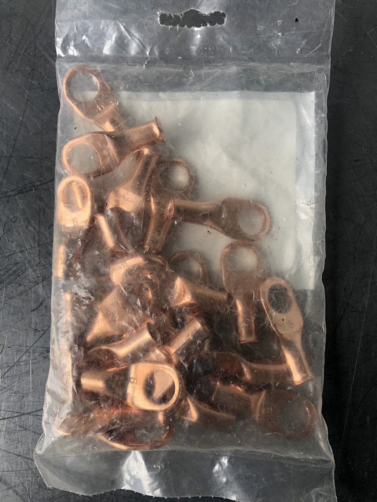 Tectran 5012-66 Flared Coppee Lug 6GA Medium Duty 3/8 Stud 25 PACK NEW!!