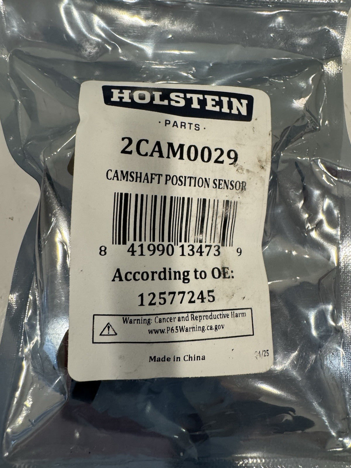 Holstein 2CAM0029 Camshaft Sensor 12577245 NEW! FREE SHIPPING!
