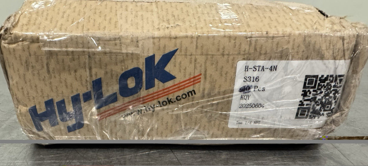 Hy-Lok H-STA-4N S316 Pipe Fitting Tee NEW! FREE SHIPPING!