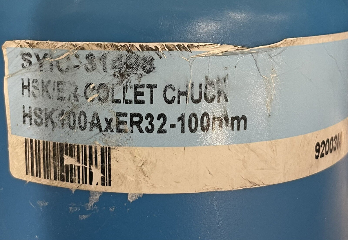 Techniks HSK100A ER32-100mm Collet Chuck SYIC-31498 NEW! FREE SHIPPING!