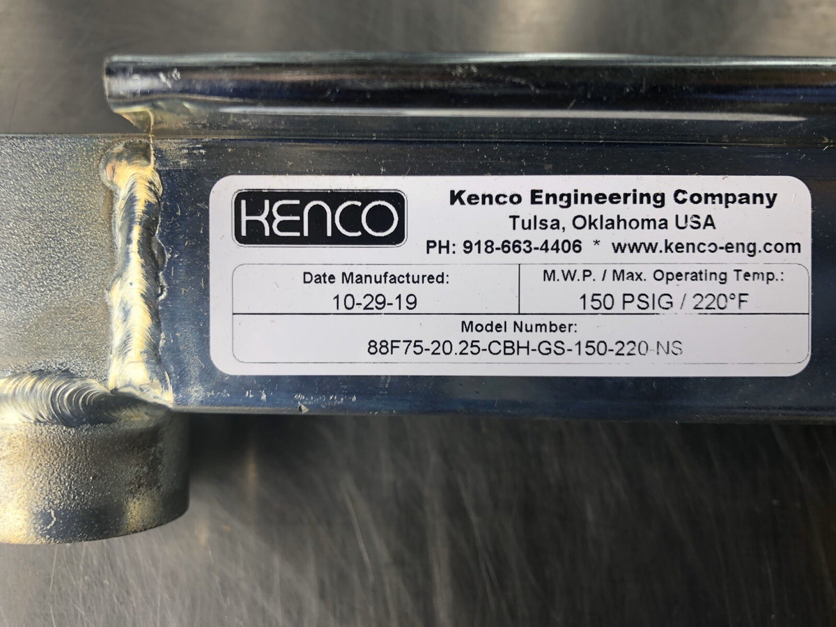 Kenco 88F75-20.25-CBH-GS-150-220-NS 8800 Series Liquid Level Gauge NEW!!!