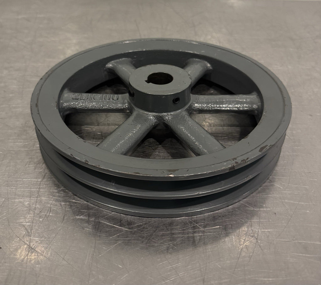 TB Woods 2BK100 Standard V Belt Pulley 2 Groove NEW! FREE SHIPPING!