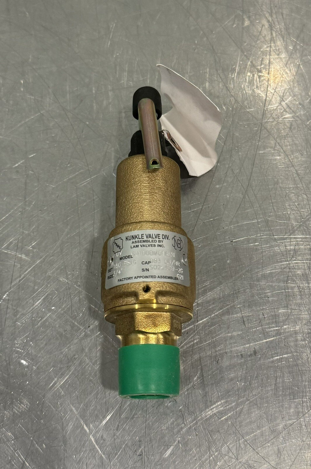 Kunkle 6010DDM01ALM Safety Relief Valve NEW IN BOX! FREE SHIPPING!