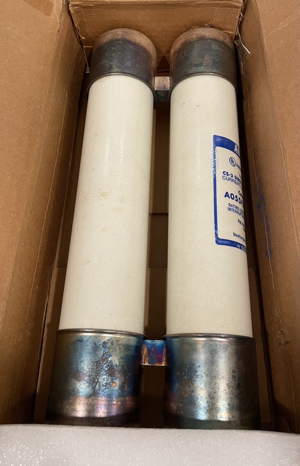 Gould Shawmut A055F2D0R0-250E Fuse 5.5Kv CS-3 Series NEW IN BOX! FREE SHIPPING!