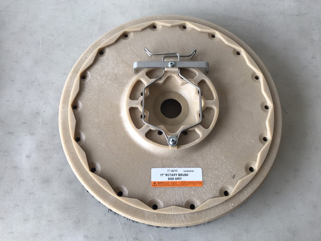 Rotary Brush 17-421C Midi-Grit Blue Brissels NEW IN BOX