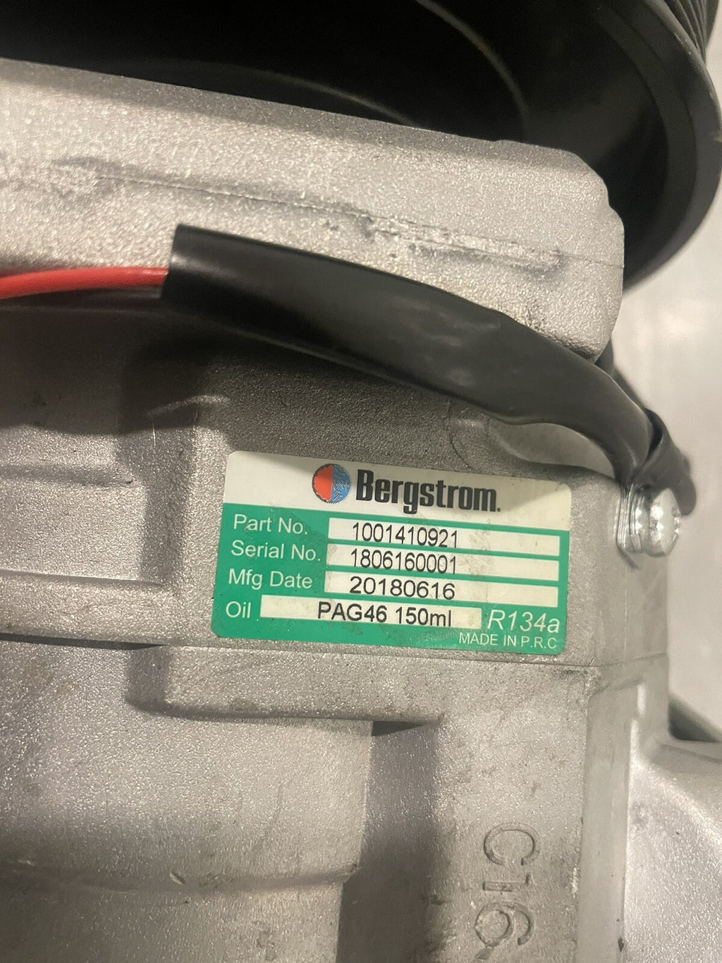 Bergstrom 1001410921 AC Compressor 1441001 NEW! FREE SHIPPING!