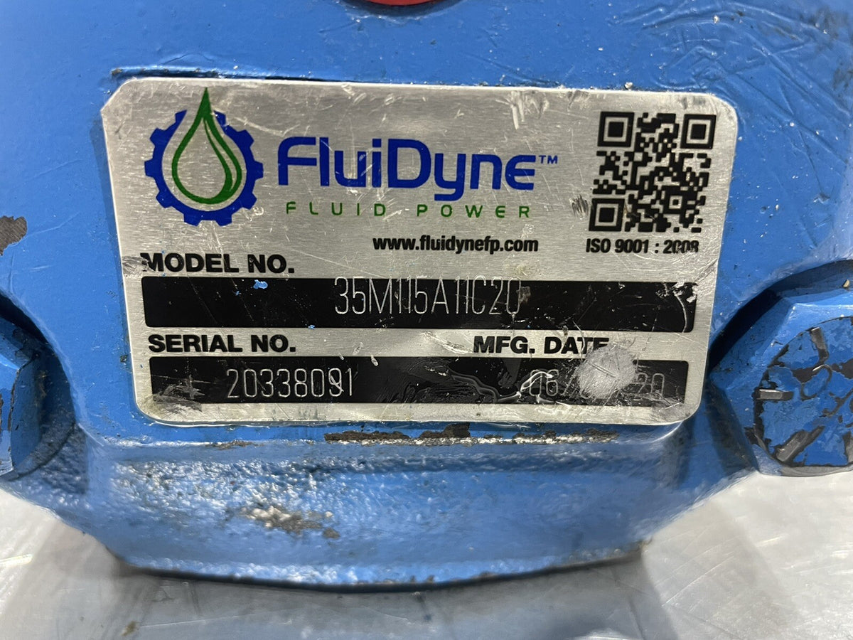 Fluidyne 35M115A11C20 35M Series Vane Pump 35M115A-11C20 NEW! FREE SHIPPING!