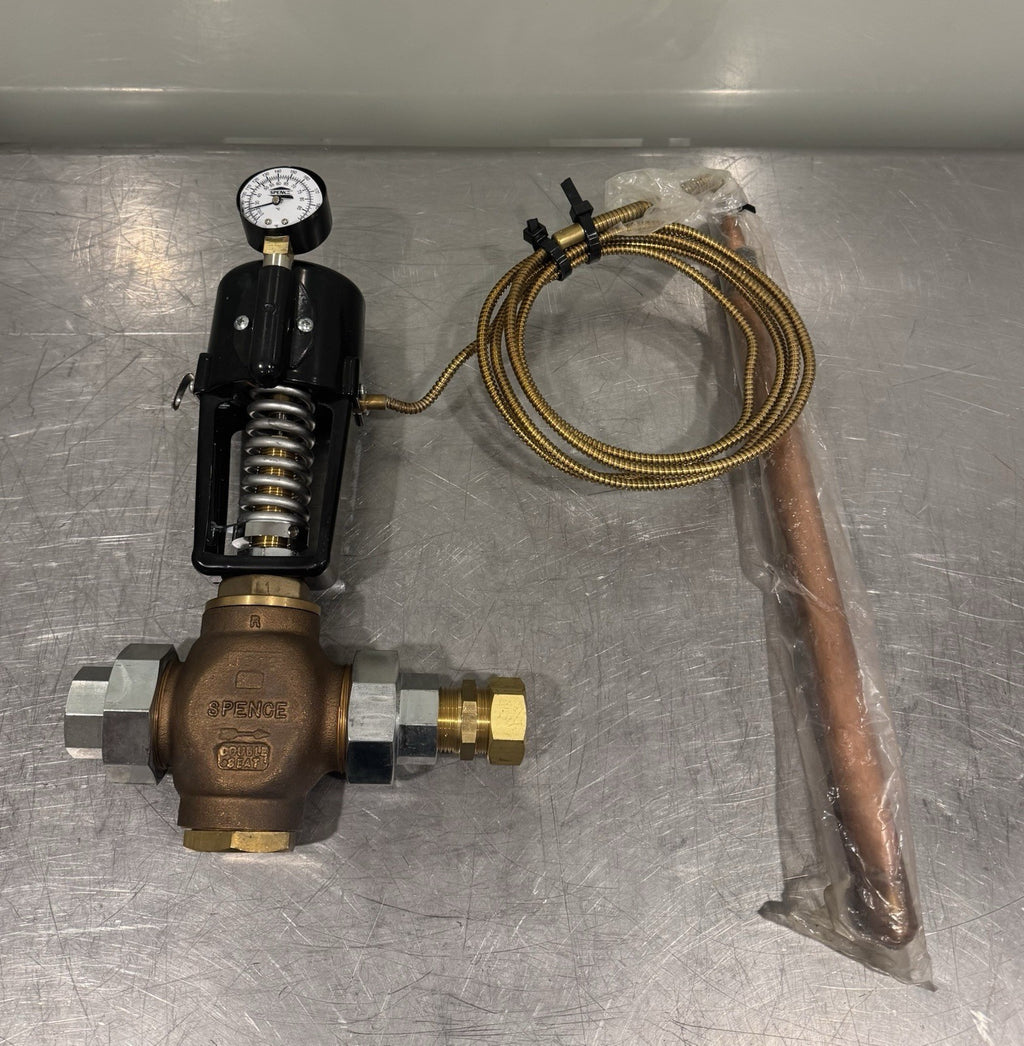 Spence 2040TE-GQF Temperature Regulator Series 2000 NEW! BROKEN GAUGE!