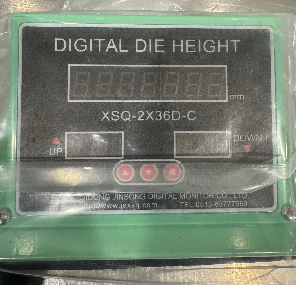 XSQ-2X36D-C Digital Die Height Indicator Module NEW IN BOX! FREE SHIPPING!